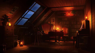 3. Cozy Room Ambience | Heavy Rain & Thunder for Sleeping, Studying and Relaxing