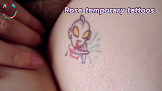 1. TEMPORARY TATTOO | Dynamic Light WaveUltraman Tattoo Sticker