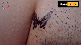 1. TEMPORARY TATTOO | How to Get a Popular Black Butterfly Temporary Tattoo ❤️❤️❤️