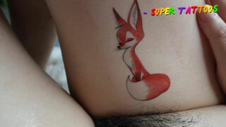 |NO.4| Cute Little Fox Temporary Tattoos