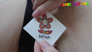 2. |NO.9| How to get a cool temporary tattoo｜Temporary Tattoos