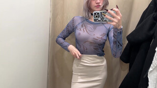 9. See-Through/Transparent Clothes | Try-On Haul At The Mall