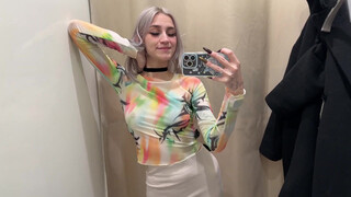 2. See-Through/Transparent Clothes | Try-On Haul At The Mall