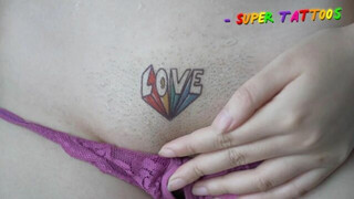 |NO.19| LOVE YOU ｜Temporary Tattoos