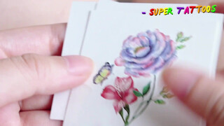 2. |NO.28| Guess where the blooming flowers are???? Temporary Tattoos