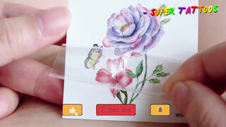 3. |NO.28| Guess where the blooming flowers are???? Temporary Tattoos