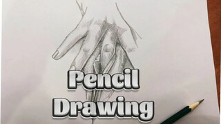 Pencil drawing/How to draw a beautiful finger #drawingtutorial #drawingforbeginners #pencildrawing