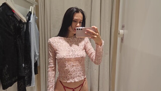 10. Try On Haul See-Through Lingerie