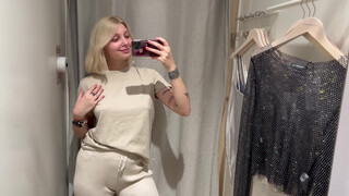 1. See-Through Try On Haul | Transparent Lingerie and Clothes | Try-On Haul At The Mall #18