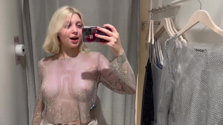 5. See-Through Try On Haul | Transparent Lingerie and Clothes | Try-On Haul At The Mall #18