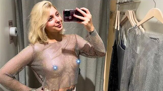 See-Through Try On Haul | Transparent Lingerie and Clothes | Try-On Haul At The Mall #18
