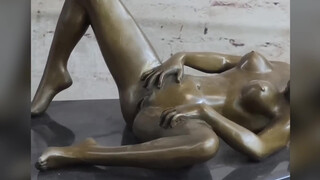 1. #Art Bronze Sculpture WomanNaked