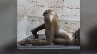 7. #Art Bronze Sculpture WomanNaked