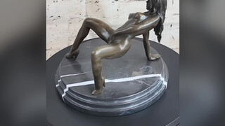 9. #Art Bronze Sculpture WomanNaked