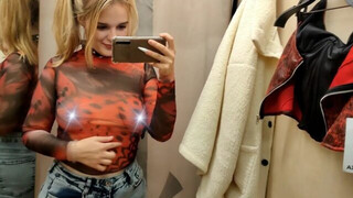 See-through Try on Haul: Red Outfits Try On Haul Challenge