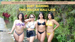 DUET BARENG TRIO MACAN BALI LAGI ! NOVITASARI – OMANG SINDY – MADE RUSMI