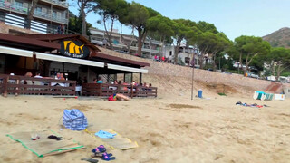 6. 4K Video BEACH walk in SPAIN walking tour TRAVEL CHANNEL TV