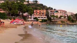 8. 4K Video BEACH walk in SPAIN walking tour TRAVEL CHANNEL TV