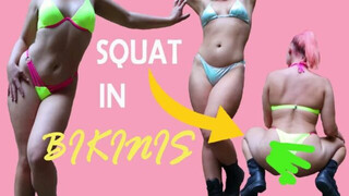 LOTS OF SQUATS swimsuit TRY ON HAUL
