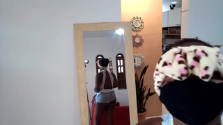 3. Varrendo a minha varanda/preciso jogar água