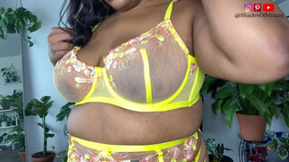 5. Love Vera +Size/ Curvy Lingerie Mini Try On Haul: Spring Garter Sets