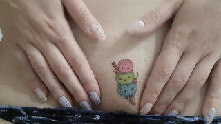 9. TEMPORARY TATTOO, VERY EASY ????