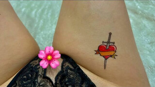 This is exactly the temporary tattoo you are looking for. Temporary Tattoos