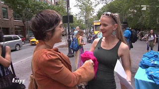 4. NACKT in NEW YORK: Bodypainting-Day am Big Apple | taff | ProSieben