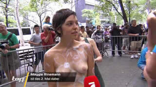 5. NACKT in NEW YORK: Bodypainting-Day am Big Apple | taff | ProSieben