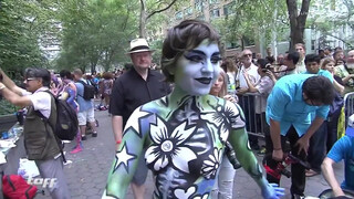 10. NACKT in NEW YORK: Bodypainting-Day am Big Apple | taff | ProSieben