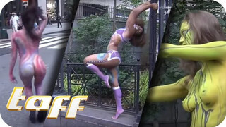 NACKT in NEW YORK: Bodypainting-Day am Big Apple | taff | ProSieben