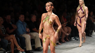 1. Qimmah Russo, Ellie Rayne & More / BTP Nude Body Art / Miami Swim Week 2023 / Part 1