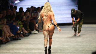 2. Qimmah Russo, Ellie Rayne & More / BTP Nude Body Art / Miami Swim Week 2023 / Part 1
