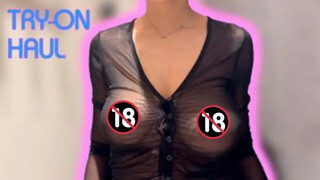 Try On Haul: See-through Clothes and Fully Transparent Women Lingerie | Very revealing! #2