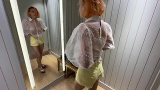 4. Try-On Haul Completely See-Through Transparent Lingerie and Clothes | At The Mall