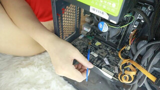 Instructions for cleaning a computer that won’t start if it hasn’t been used for a long time