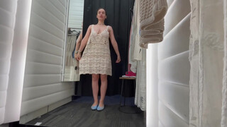 8. Transparent and Seethrough Clothes and Lingerie Try On haul At the mall #3