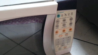 6. C0L0CA DENTR0… abri o micro-ondas uso sempre…