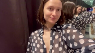 5. Transparent and Seethrough Clothes and Lingerie Try On haul At the mall #4