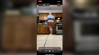 6. White BBW Cooking Up