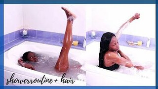 RELAX SHOWER ROUTINE+HAIR || ALL SKIN TYPE #11