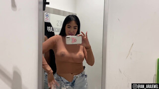 2. See-Through Try On Haul | Transparent Lingerie and Clothes | Try-On Haul At The Mall #24