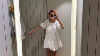 2. Try On Haul Completely See Through Transparent Lingerie and Clothes At The Mall