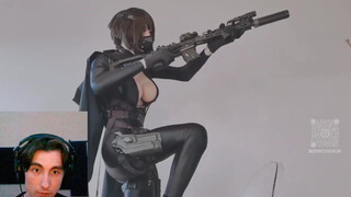 5. Body suit admiral Reaction (Cosplay Reload)