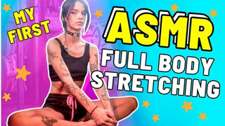 My first ASMR stretching vídeo | Day 20