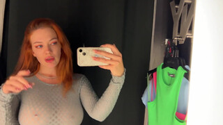 8. see through try on haul | transparent try on haul