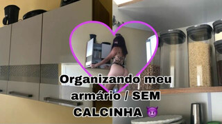 Organizando meu arm*rio ❤️