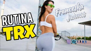 Franceska Jaimes ???? and her TRX Routine with Resistance Leagues ????????‍♀️