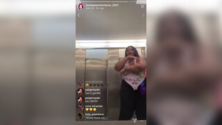 8. Peaches twerking in Walmart bathroom