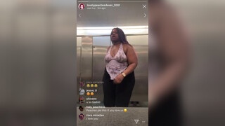 2. Peaches twerking in Walmart bathroom